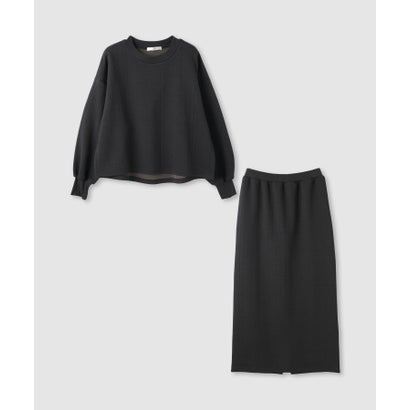 マックハウス Mac-House ジャガード柄セットアップ (ダークグレー)