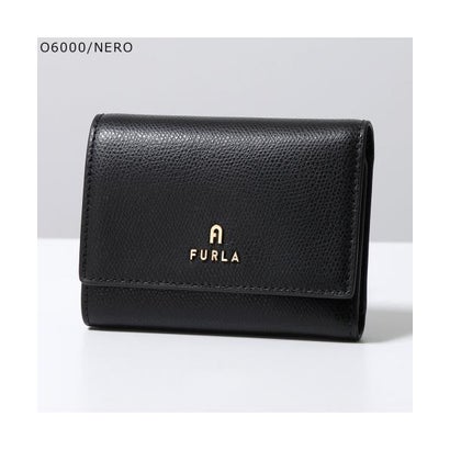 フルラ FURLA Furla 三つ折り財布 CAMELIA カメリア レザー （O6000/NERO/ブラック）