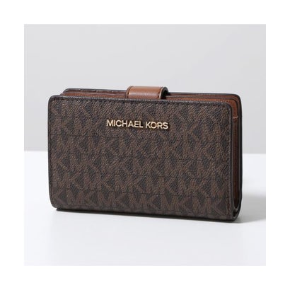 マイケルコース MICHAEL KORS MICHAEL KORS 二つ折り財布 JET SET TRAVEL 35F8GTVF2B （BROWN/ブラウン）