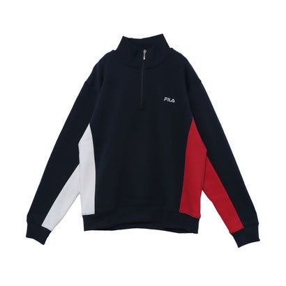 フィラ FILA 切替ハーフジップトレーナー / SWITCHING HALF ZIP C / カジュアルウェア / メンズ （NV0）