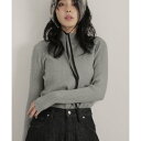 ガーリードール Girly Doll ボトルネックワイドリブニットプルオーバー (モクグレー)