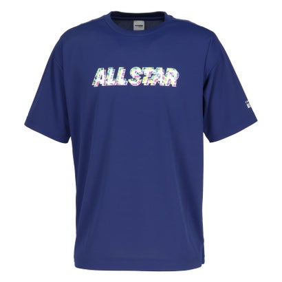 コンバース CONVERSE コンバース CONVERSE バスケット プリント T シャツ CB252357 （2800 C.ネイビー）