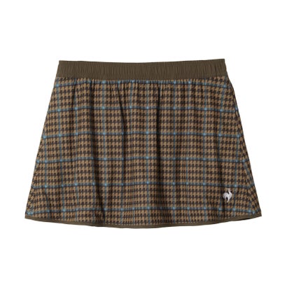 ルコックスポルティフ le coq sportif ルコックスポルティフ le coq sportif テニス リバーシブルスコート スカート ボトムス レディース ウェメンズ 女性用 大人 吸汗速 （BW00 ブラウン）