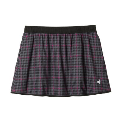 ルコックスポルティフ le coq sportif ルコックスポルティフ le coq sportif テニス リバーシブルスコート スカート ボトムス レディース ウェメンズ 女性用 大人 吸汗速 （BK00 ブラック）