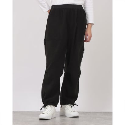 メゾンクラブ MAISON CLUB Basic Over Cargo FleecePants / ベーシックオーバーカーゴフリースパンツ KKP （ブラック）