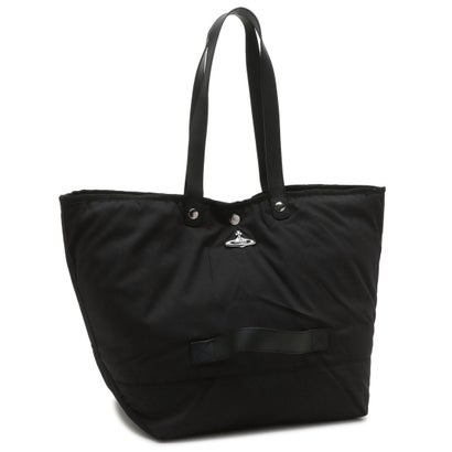 ヴィヴィアン ウエストウッド Vivienne Westwood トートバッグ ブラック メンズ レディース ユニセックス VIVIENNE WESTWOOD 4205007GU W019E N403 （BLACK SILVER）