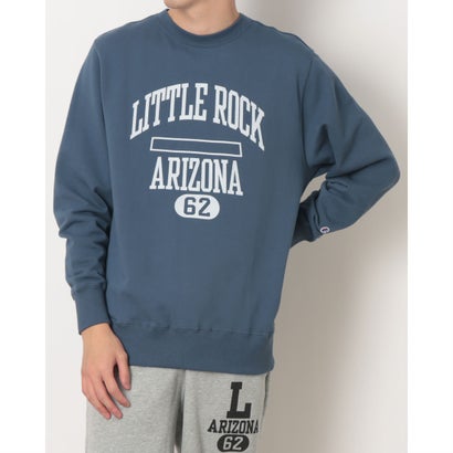 チャンピオン Champion メンズ スウェットトレーナー CREW NECK SWEATSHIRT C3-C039 （DARK BLUE）(4)