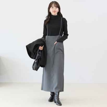 アレッタ ヴィータ Aletta vita エステルツイル2WAYサロペットスカート （グレー）