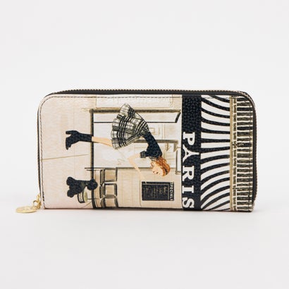 レイコアオキ ニューヨーク Reiko Aoki New York ラウンド長財布 （CafeParis）