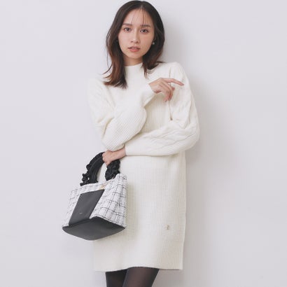 インデックス index ウール混ケーブルスリーブサックミニ【洗濯機OK】 （オフホワイト(003)）