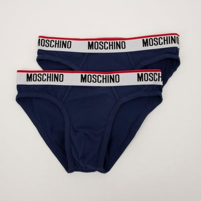 モスキーノ アンダーウェア Moschino Underwear CLASSIC LOGO BRIEF BYPACK【返品不可商品】 （NAVY）