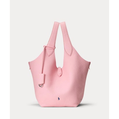 ポロ ラルフ ローレン POLO RALPH LAUREN Polo Play レザー トート （650ピンク）