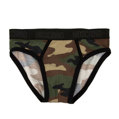 モスキーノ アンダーウェア Moschino Underwear PRINT BRIEF【返品不可商品】 （CAMO）