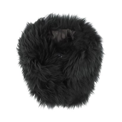 アンジュ シュエット Anjou Chouette ラムストール （Black）(4)