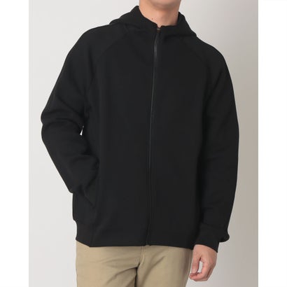 ツータイムズユー 2XU Commute Smooth Spacer Full Zip 長袖ZIPパーカー （ブラック×ブラック）