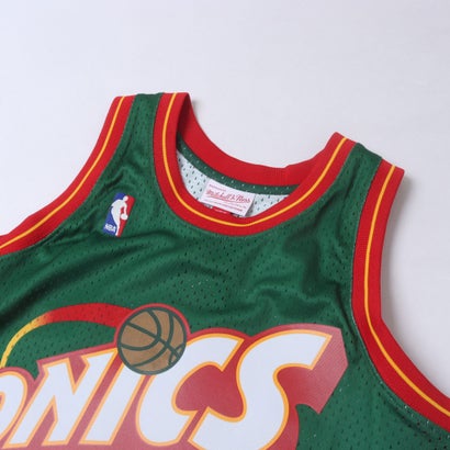 �ߥå����륢��ɥͥ� mitchell & ness �������󥰥ޥ󥸥㡼���� �����ȥ� �����ѡ����˥å��� 1995-96 ���硼�󡦥���� ��˥ե����� �ʥ����ȥ륹���ѡ����˥å�����