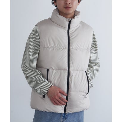 メゾンクラブ MAISON CLUB 【MAISON CLUB】スタンドカラー ダウンベスト 7452853 （アイボリー）