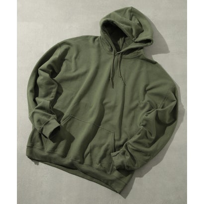 ギルダン GILDAN 【GILDAN】 8.0オンス ビッグシルエット バックフリース スウェットパーカー 長袖フーディー 裏起毛 USA GL18500 MURS （オリーブ）