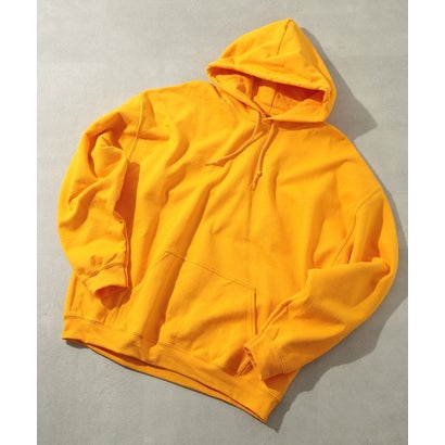 ギルダン GILDAN 【GILDAN】 8.0オンス ビッグシルエット バックフリース スウェットパーカー 長袖フーディー 裏起毛 USA GL18500 MURS （ゴールド）