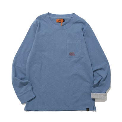 《KRIFF MAYER 2026春アイテム 「UVカットさらポケT」》着るだけ簡単！春から紫外線対策始めませんか？お子さまの肌を守るUVカット加工をかけた長袖Tシャツです塗るタイプの日焼け止めとは違い、肌の敏感なお子さまでも取り入れやすい◎日差しが強くなる春からの対策がおすすめです！通気性を考えて編んだオリジナル素材は、速乾性にも優れたさらっと快適な着心地◎袖をペロッとめくると配色に！大きめサイズを買ってもお洒落に見え長く着用できます！シンプルな無地デザインのポケットロンTなのでインナー使いにも。同素材のレディースアイテム（品番：W2537816）も展開しておりますので、ママとお揃い・リンクコーデも楽しめます♪------------------------------------------シルエット：スタンダード生地の厚さ：やや薄手透け感：なし(グレー・ライムグリーンのみややあり)伸縮性：ありケア方法：洗濯機洗い可（ネット使用）------------------------------------------【対象年齢・学年】5歳、6歳、7歳、8歳、9歳、10歳、11歳、12歳、13歳、14歳、15歳、16歳、17歳幼稚園年長、小学校1年生、2年生、3年生、4年生、5年生、6年生、中学校、高校生ぐらいまで、幅広い年齢層に着用いただける、120cm 130cm 140cm 150cm 160cm 170cmの豊富な6サイズ展開です！小学校低学年〜高学年の、キッズ〜ジュニアサイズに加え、メンズSサイズ以下だけどキッズの160cmでもない。。。そんな微妙な時期のお子様に対応する170cmまで！【使用用途 注意：以下のようなシーンでご使用いただけます】通学・入学式・卒業式・野外活動・部活・校外学習・遠足・お出かけ・遊び・自転車・キャンプ・アウトドア・フェスデイリーカジュアルにピッタリです◎【贈り物に 注意：以下のような節目や祝い事での贈り物としてもご好評いただいております】お誕生日・バースデー・記念日・プレゼント・子供の日・クリスマスKRIFF MAYER（クリフメイヤー）家族みんなの毎日に楽しさと笑顔をお届けしたい。クリフメイヤーの服にはそんな思いがたくさん詰め込まれています。メンズ・レディース・キッズ、更にドッグウェアまで展開。何気ない日々が特別な思い出に変わる瞬間を演出する、ベーシックかつオリジナリティーあふれる新しいデイリーウエアを提案します。120cm : 【着丈】49cm / 【肩幅】31cm / 【胸囲】72cm / 【袖丈】44cm別カラーはこちら！ グレー(GRAY)　ブラック(BLACK)　グリーン(LIME-GREEN)