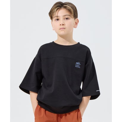 クリフ メイヤー KRIFF MAYER 軽テック5分袖スウェット （BLACK）