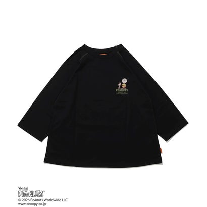 クリフ メイヤー KRIFF MAYER スヌーピー刺繍チュニックT （BLACK）