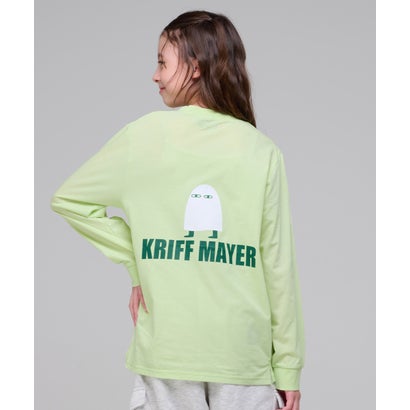クリフ メイヤー KRIFF MAYER UVカットさらロンT(メジェド様) （LIME-GREEN）