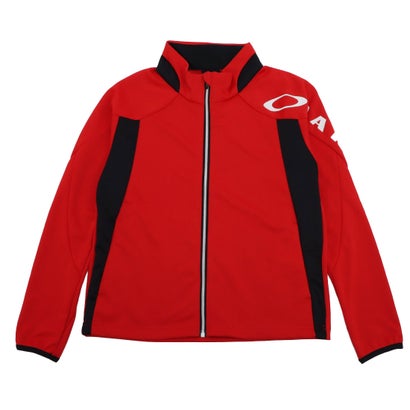 オークリー OAKLEY ジュニア 長袖ジャージジャケット YTR TECH JERSEY JKT 11.0 FOA408966 （RED LINE）