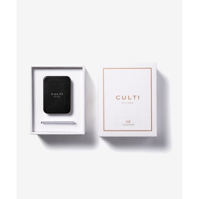 クルティ CULTI クルティ CULTI CAR DIFFUSER LEATHER BLACK カーディフューザー レザー ブラック ディフューザー 車 テ テシュート アラマーラ （THE/テ）