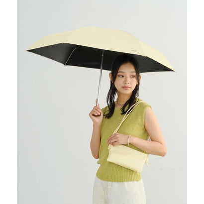 【Wpc.】日傘 遮光ノーブルベーシック ミニ 50cm 完全遮光 遮熱 UVカット 晴雨兼用 レディース 折りたたみ傘 （ベージュ）