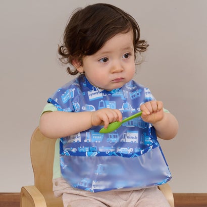 Bib - クレードスコープ kladskap 総柄お食事スタイ 【返品不可商品】 （紺）
