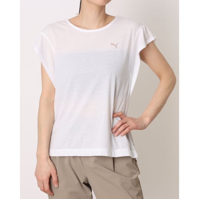 �ס��� PUMA ��ǥ����� �ե��åȥͥ� ȾµT����� SS T�����_ 528845 ��PUMA White��