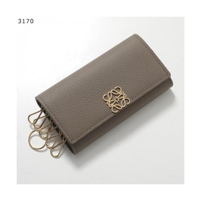 ロエベ LOEWE LOEWE キーケース ANAGRAM C821K92X01 6連 （3170/TAUPE/グレージュ）