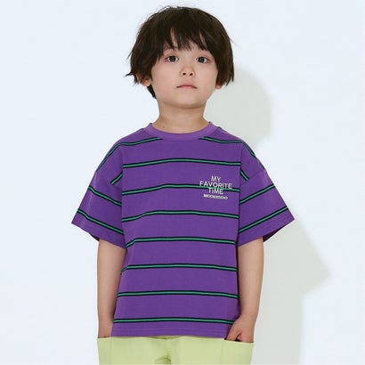 ビールーム b.ROOM 先染ボーダービッグシルエットTシャツ （パー...(4.0)