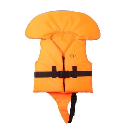 水辺のレジャーを安全にサポートする、シンプルで使いやすいキッズ用ライフジャケットです。前面ファスナーとバックルベルト付きで、着脱が簡単かつ体にしっかりフィット。股下ベルト（股ベルト）付きのためズレにくく、動きの多いお子さまでも安心して着用できます。S : 【重さ】310g / 【着丈】38cm / 【肩幅】29cm / 【胸囲】70cm別カラーはこちら！ ブルー(BL)　ネイビー(NV)　ブルー(TQ)　ピンク(PK)　グリーン(LIM)