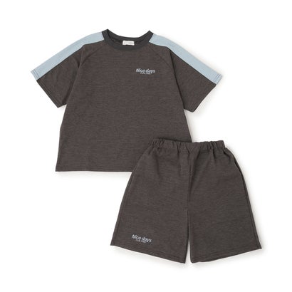 ビールーム b.ROOM 【水陸両用】【セットアップ】Tシャツ＆パンツセット （パープル）