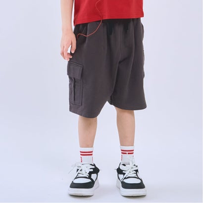 ミニマル minimal スウェットカーゴハーフパンツ （チャコール）