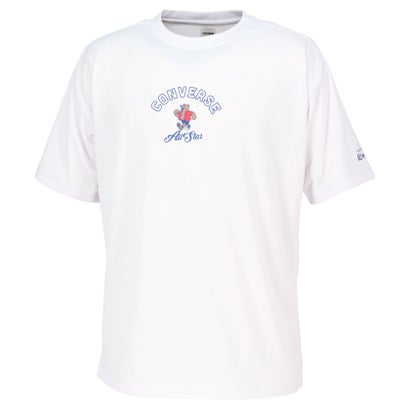 コンバース CONVERSE コンバース CONVERSE バスケット プリント T シャツ CB261358 （1911 ブラック×ホワイト）