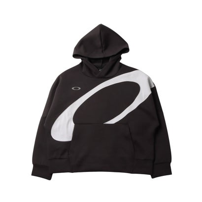オークリー OAKLEY ジュニア スウェットトレーナー YTR QD FLEECE ELLIPSE HOODY 12.0 FOA409468 （PHANTOM）