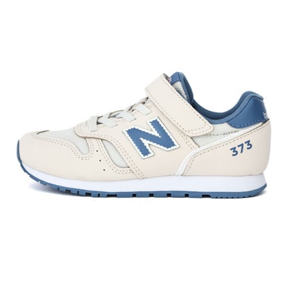 New Balance Kids Junior Sneaker Y373 V2 Vanguard Wizard Top Strap 75U Beige Azul Zapatos deportivos Zapatos infantiles (Beige/Azul) — vista 2