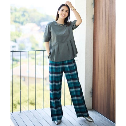自由区 S 【一部店舗＆WEB限定】ペプラム Tシャツ （ブルー） locondo-13601245 LOCOMALL(ロコンド公式ストア) サンプル画像2
