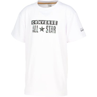 コンバース CONVERSE コンバース CONVERSE バスケット JR. プリント T シャツ CB46...