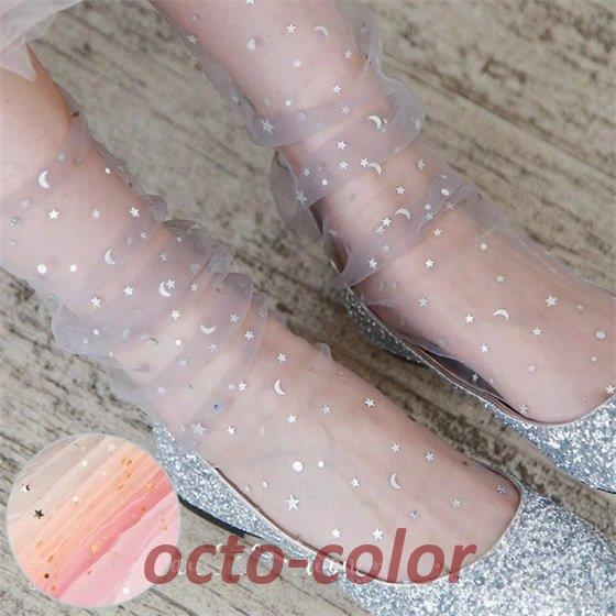 シースルー ソックス 靴下 総レース レディース 網 春 夏 レースソックス シースルーソックス ブラック 透け 女の子 夏 薄手 通気性 ソックス シースルーソック