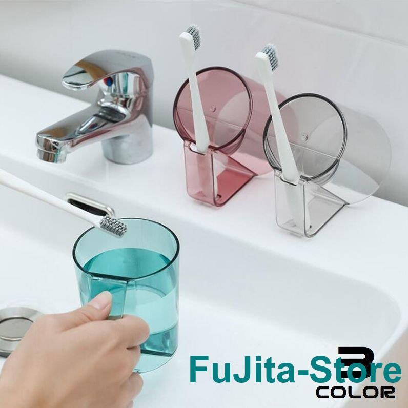 歯磨きコップ うがいコップ フリップカップ 歯ブラシスタンド 歯ブラシ立て 歯ブラシホルダー 衛生的 ..