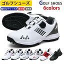 スニーカー ゴルフシューズ メンズ レディース ダイヤル式 大きいサイズ 幅広い スパイクレス フィット感 軽量 動きやすい 防水 耐久 練習場 白 おすすめ