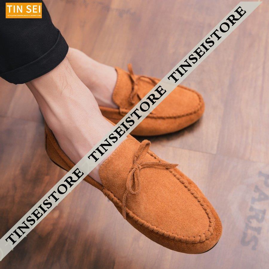 スリッポン メンズ スリッポンシューズ ドライビングシューズ デッキシューズ スエード調 軽量 おしゃ..