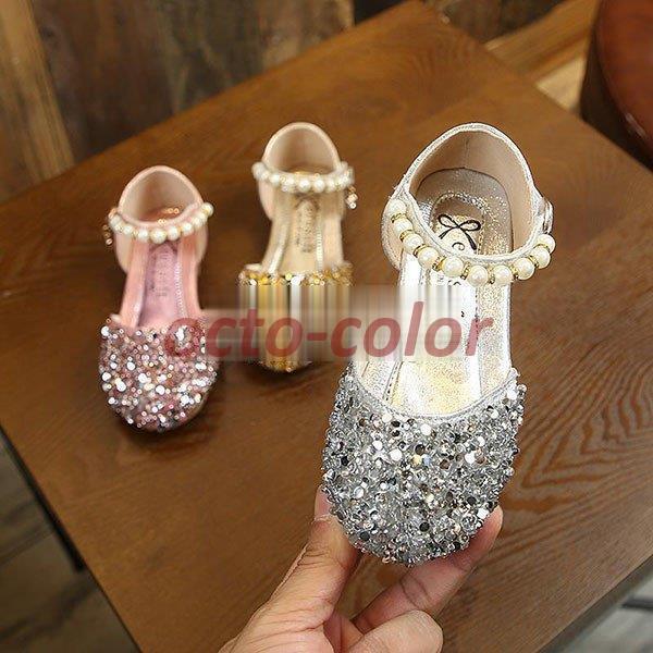 子供靴 女の子 フォマールシューズ 結婚式 ピアノ 発表会 誕生日 シューズ ジュニア キッズ靴 ベビー靴..