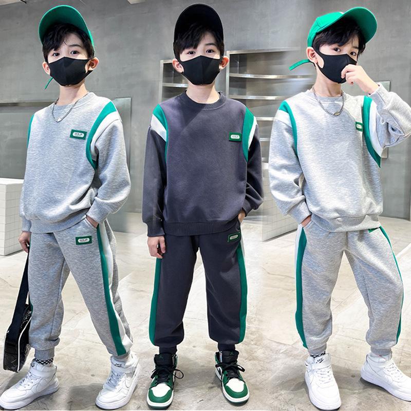 子供ジャージ 上下セット 男の子スウェットセットアップ パーカー トレーニングウェア スポーツウェア キッズ ジュニア 子供服 春秋