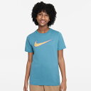 ナイキ NIKE 半袖tシャツ キッズ ジュニア 男の子 女の子 130cm 140cm 150cm 160cm 170cm 半袖 Tシャツ ロゴT トップス サッカー スポーツウェア トレーニングウェア おしゃれ 春夏 男児 女児 ボーイズ ガールズ 送料無料