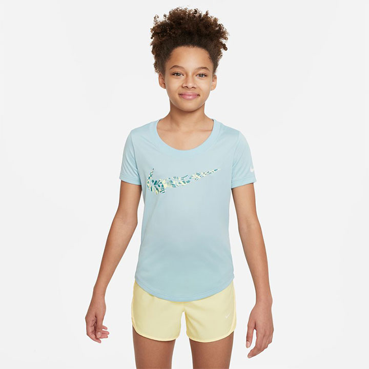 乐天商城 - ナイキ NIKE 半袖tシャツ キッズ ジュニア 女の子 130cm 140cm 150cm 160cm 170cm 半袖 Tシャツ ロゴT トップス サッカー スポーツウェア トレーニングウェア おしゃれ 春夏 女児 ガールズ 子供服 こども 子ども 送料無料